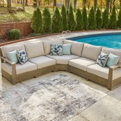 Signature Design by Ashley Silo Point Small Outdoor Sectional