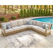 Signature Design by Ashley Silo Point Large Outdoor Sectional