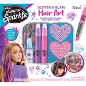 Cra-Z-Art Shimmer n Sparkle Shimmering Metallic Hair Art Kit