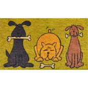 Calloway Mills Doggie Fun 17 x 29 in. Doormat