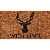 Calloway Mills Deer Welcome 17 in. x 29 in. Doormat