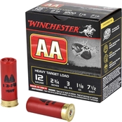 Winchester AA Heavy Target 12 Gauge 2.75 in. #7.5 Shot 25 Rnd