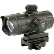 UTG ITA 4.2 in. 1X32mm Red/Green Dot Sight with QD Mount T-Dot Reticle Black
