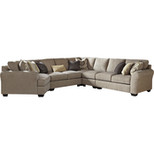 Ashley Pantomine 5 pc. Sectional with Cuddler