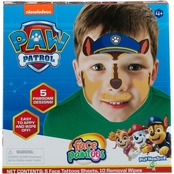 Playmonster PAW Patrol Face Paintoos Temporary Face Design 5 pk.