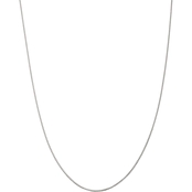 Sterling Silver 1.25mm Box Chain with 4 in. Extension