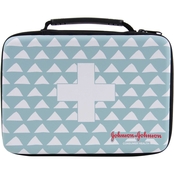 Johnson & Johnson Triangle Pattern First Aid Kit Shell