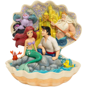 Jim Shore Disney Traditions Little Mermaid Shell Scene Figurine