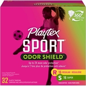 Playtex Sport Odor Shield Multipack Tampons 32 Ct.