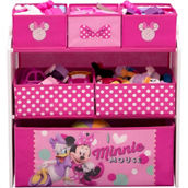 Delta Children Disney Minnie Mouse Design and Store 6 Bin Organizer