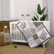 Little Love by Nojo Sloth Let's Hang Out Crib Bed 3 pc. Set