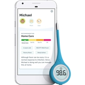 Kinsa QuickCare Smart Digital Thermometer with Smartphone App and Health Guidance