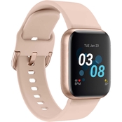 iTouch Air 3 Smartwatch Fitness Tracker Rose Gold Case Blush Strap 500009R-0-51-C12