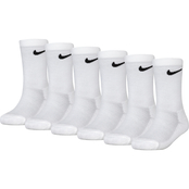 Nike Little Boys Mesh and Cushioned Ankle Socks 6 pk