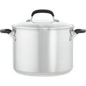 Kitchen Aid Covered Stainless Steel 8 qt. Stockpot