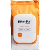 The Honey Pot Normal Intimate Wipes 30 ct.