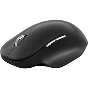 Microsoft Bluetooth Black Ergonomic Mouse