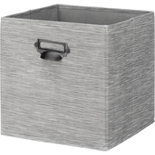 Whitmor 10.5 in. Space Dyed Collapsible Storage Cube