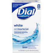 Dial White Antibacterial Soap 8, 4 oz. Bars