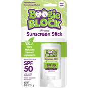 Boogie Wipes Baby SPF 50 Mineral Sunscreen Stick 0.49 oz.