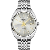 Gevril Men's Five Points Swiss Automatic Stainless Steel Date Watch 48702