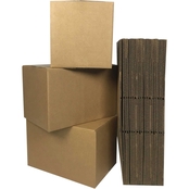 Uboxes Small Cardboard 16 in. x 10 in. x 10 in. Moving Boxes 25 pk.