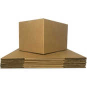 Uboxes 10 Medium Cardboard 18 in. x 14 in. x 12 in. Moving Boxes