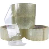 Uboxes Clear Acrylic Packing Tape, 4 Rolls