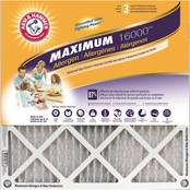 Arm & Hammer Maximum Odor M11 16 in. x 20 in. x 1 in. Air Filter 4 pk.