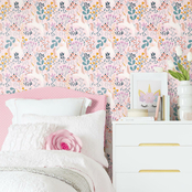 RoomMates Unicorn Paradise Peel and Stick Wallpaper