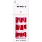 Kiss imPRESS Press-on Manicure Nails, Kill Heels