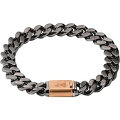 Bulova Men's Latin Grammy Bracelet: Large Chain Link J98B007