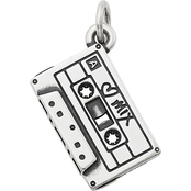 James Avery Sterling Silver Mix-Tape Charm