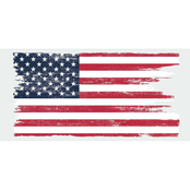 RoomMates Distressed American Flag Giant Peel and Stick Wall Decals