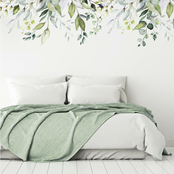 RoomMates Hanging Watercolor Leaves Peel and Stick Giant Wall Decals