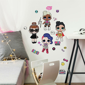 RoomMates Lol Surprise Rock Star Peel and Stick Wall Decals
