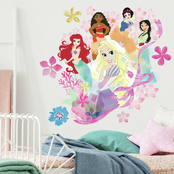 Roommates Princess Palace Gardens Peel And Stick Wall Decals