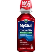 Vicks NyQuil Cough DM and Congestion Berry Flavor Medicine 12 oz