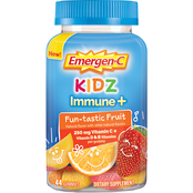 Emergen-C Kidz Immune Plus Fruit Gummy Dietary Supplement 44 ct.