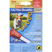 Hartz Ultra Guard Pro Flea and Tick Drops for Dogs and Puppies 15 to 30 lb.