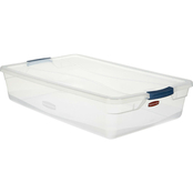Rubbermaid 41 qt. Cleverstore Clear Latching Tote