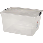 Rubbermaid 71 qt. Cleverstore Clear Latching Tote