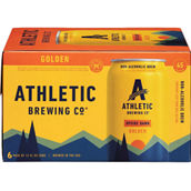 Athletic Brewing Co. Upside Dawn Non-Alcoholic Golden Ale 12 oz. Can 6 pk.