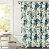 Lush Decor Floral Paisley Shower Curtain 72 x 72