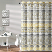 Lush Decor Nesco Stripe Shower Curtain