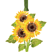 ChemArt Sunflower Ornament