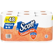 Scott Comfort Plus Mega Roll Toilet Paper 12 ct.