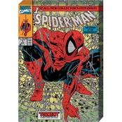 Marvel Spider-Man #1 McFarlane Cover Metallic Canvas 13 x 19