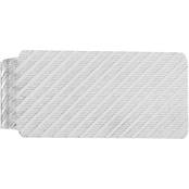 Sterling Silver Rhodium Plated Textured Money Clip