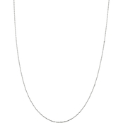 Sterling Silver Children's 1mm Twisted Serpentine Chain Necklace